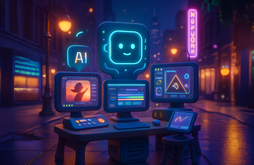 Film production slate and camera