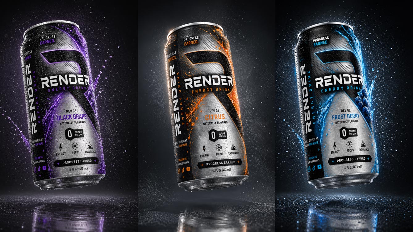 RENDER individual product imagery gallery