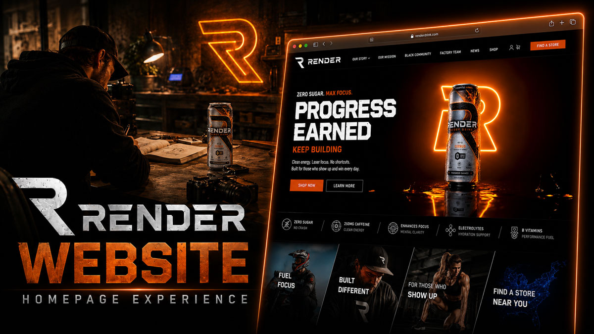 RENDER Website Experience Film